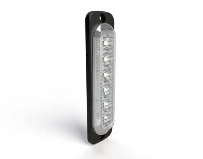 DENALI DRL Visibility Pod LED Running Light Motorcycle White Amber Universal