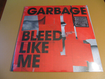Garbage Bleed Like Me White Colored Vinyl LP Sealed Limited Shirley Manson