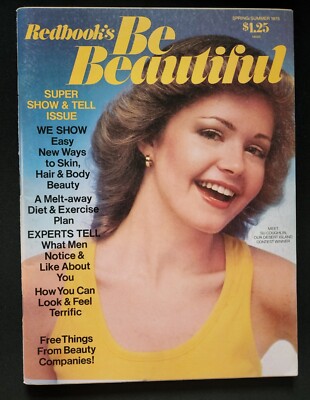 Redbook's Be Beautiful Magazine - Spring Summer 1975 - Su Coughlin cover-114 pgs