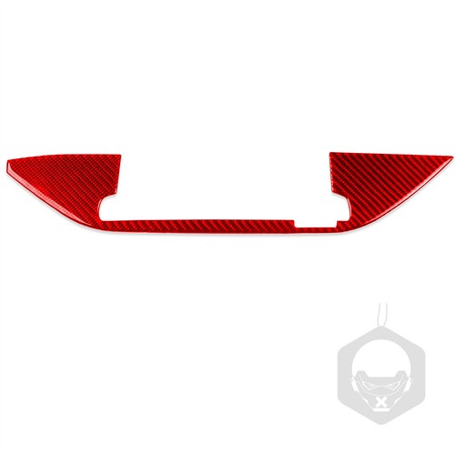 Red Carbon 8 inch Navigation LCD Display Screen Base Cover For Kia Stinger 2019+ - Picture 7 of 10