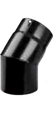 Gomito Curva 45° Tubo Scarico Fumi per Stufe Plus 15 cm NNO1504 Save Fumisteria