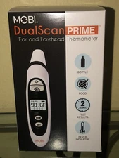 Digital Thermometer Ear/Forehead Baby/Adult *Touch Contact* Mobi DualScan Prime