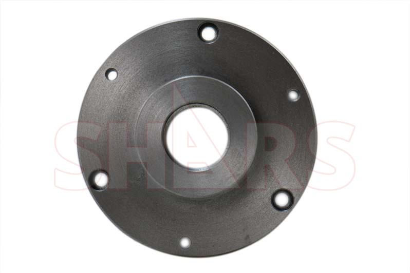 6" Fully Machined Threaded Back Plate 1-3/4-8 For 3, 4 Jaw Self Center ...