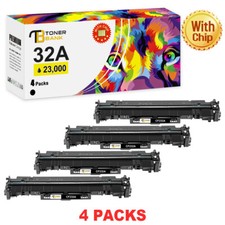 1-4PK Drum Compatible With HP 32A CF232A LaserJet Pro M203dw M203dn MFP M227sdn