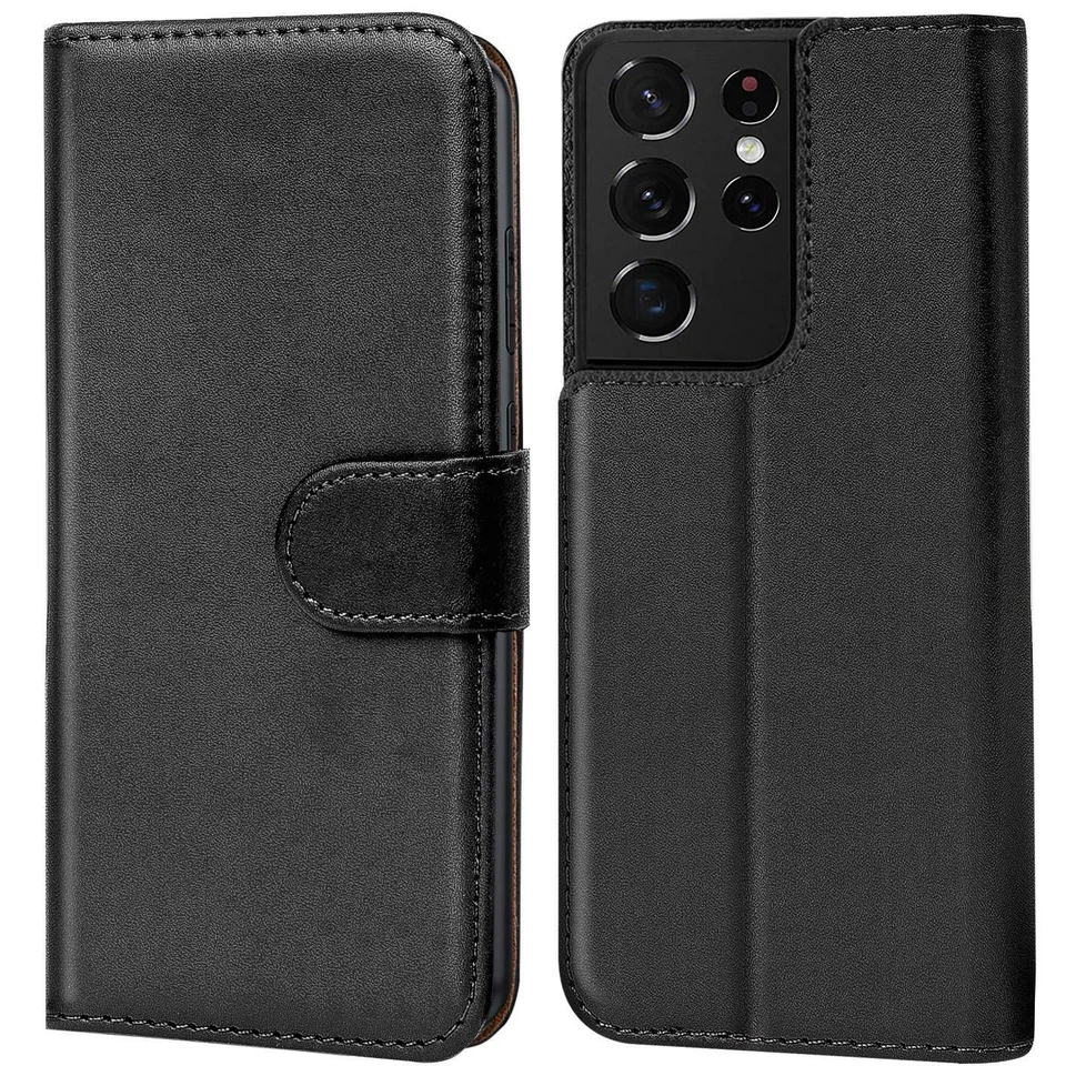 ATS-DISCOUNTER Schutz Hülle Für Samsung Galaxy S21 Ultra Handy Klapp Tasche Book Flip Case Etui