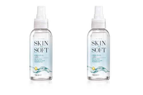 Avon Skin So Soft Dry Oil Spray with Citronella - Plus Free Skincare Sample - Picture 9 of 14