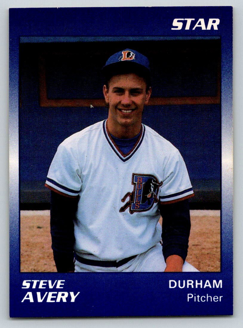 1989 Star #67 Steve Avery Near mint or better