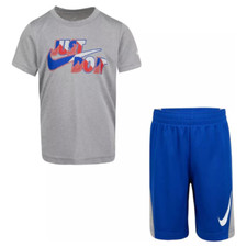 New Nike Little Boys Dri-FIT Just Do It T-Shirt  Shorts 2-Piece Set Size 2T