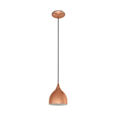 EGLO Coretto 1-Light Pendant Dimmable LED Hanging Lighting Fixture