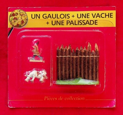 Le village d'Astérix Plastoy N° 31 - un gaulois + une vache -2004- Neuf !