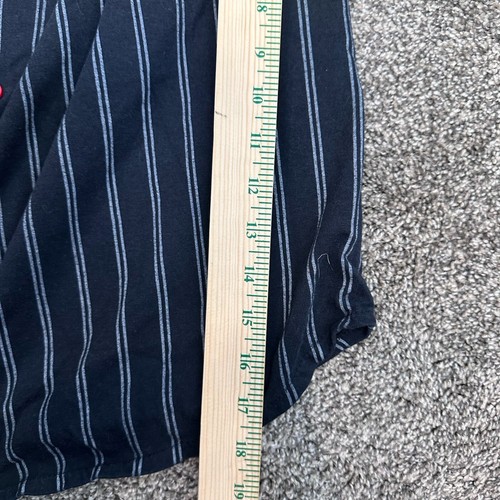 Vintage 90s NBA Chicago Bulls Starter Baseball Pinstripe Jersey Men's Large - Bild 14 von 15