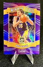 Pau Gasol 2023-24 DONRUSS OPTIC WINNER STAYS Holo!!! Lakers