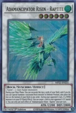 Yugioh! Adamancipator Risen - Raptite - MP21-EN231 - Ultra Rare - 1st Edition Ne