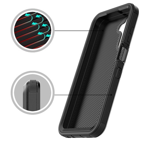 For Samsung Galaxy A25 5G Case Heavy Duty Hybrid Shockproof Armor Rugged Cover - 第 10/26 張圖片