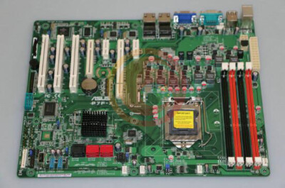 ONE Used ASUS P7F-X 3420 PCH Socket 1156 Server Motherboard