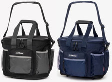 LeMieux Grooming Bag Tough Waterproof Brush Kit Carry All Storage Black/Navy