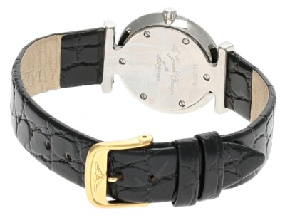Longines White Dial 25mm Black Leather L42094 (Pre-owned) | eBay