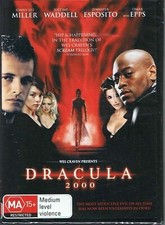 DRACULA 2000 DVD Johnny Lee Miller Justine Waddell vgc Wes Craven t142
