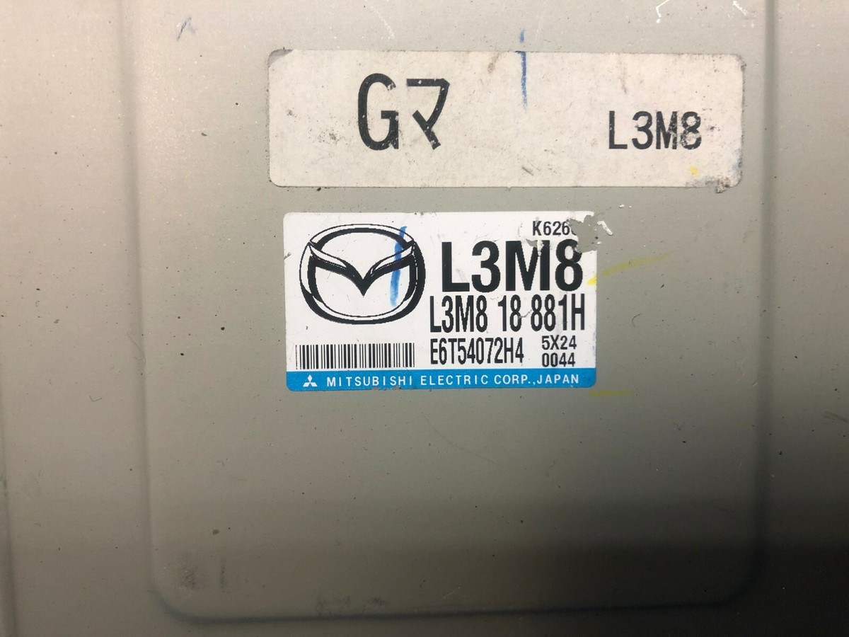 みやもとページ 06 MAZDA 6 MANUAL ECM ECU ENGINE CONTROL COMPUTER L3M8 18 881H | eBay