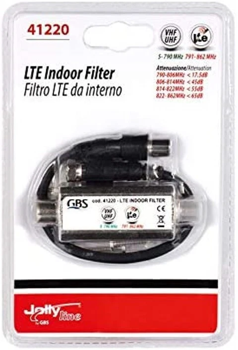 LTE-Filter für den Innenbereich (Art.41220) VHF UHF 5-790 MHz Jolly line - Bild 3 von 4