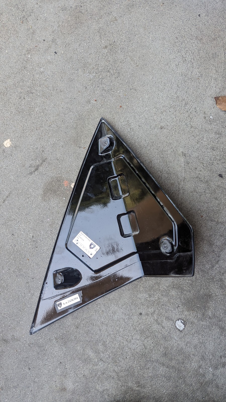 Rear Right Engine Lid Hood Cover Panel 475827214 Lamborghini Aventador Roadster