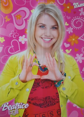 BEATRICE EGLI - A2 Poster (XL - 42x55cm) - DSDS Jury Sammlung Plakat Zeitschrift