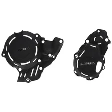 Acerbis X-Power Ignition Clutch Cover Kit Black Fits KTM HUSQVARNA GAS GAS