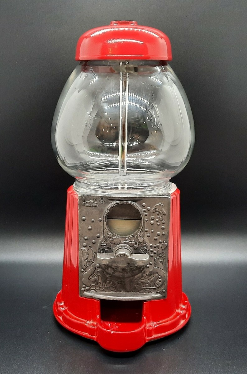 Vintage Collectable Gumball Machine 1985 Carousel 9