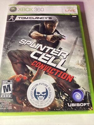 Xbox 360 - Tom Clancy's Splinter Cell Conviction Microsoft Xbox 360 See Pictures