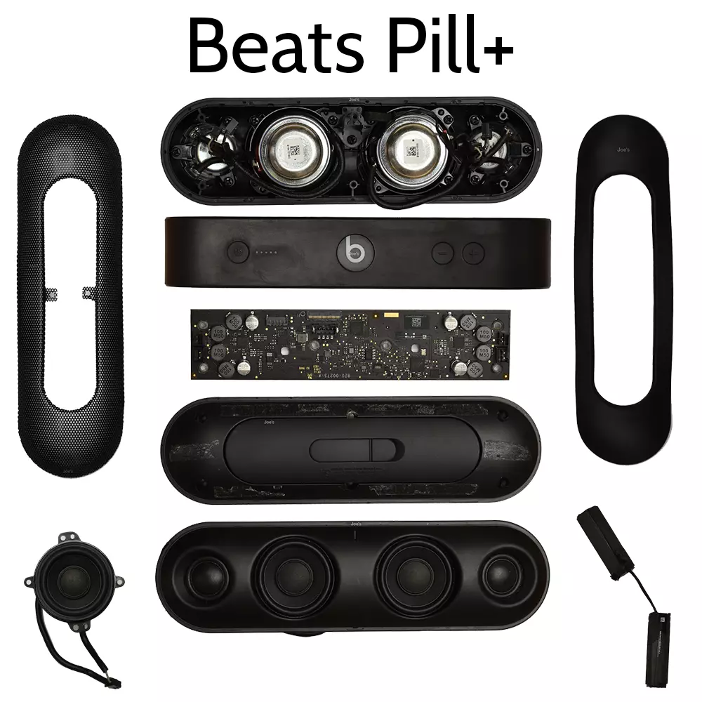 gået i stykker skrubbe stribe Beats Pill Plus Pill+ by Dr. Dre Speaker Battery Board Mesh Part Port -  PARTS | eBay