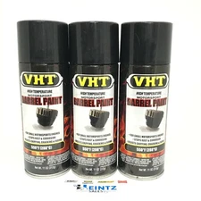 VHT SP905-3 PACK GLOSS BLACK High Temperature Barrel Paint with Ceramic - 11 oz