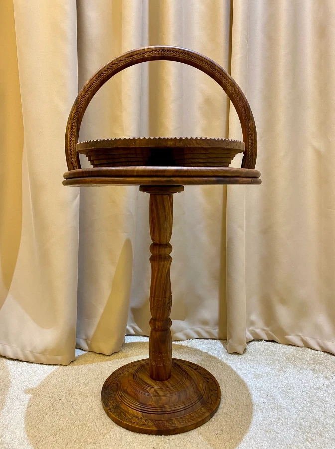 Coffee Table With Storage Wooden Living Room Furniture - Image 3 of 4