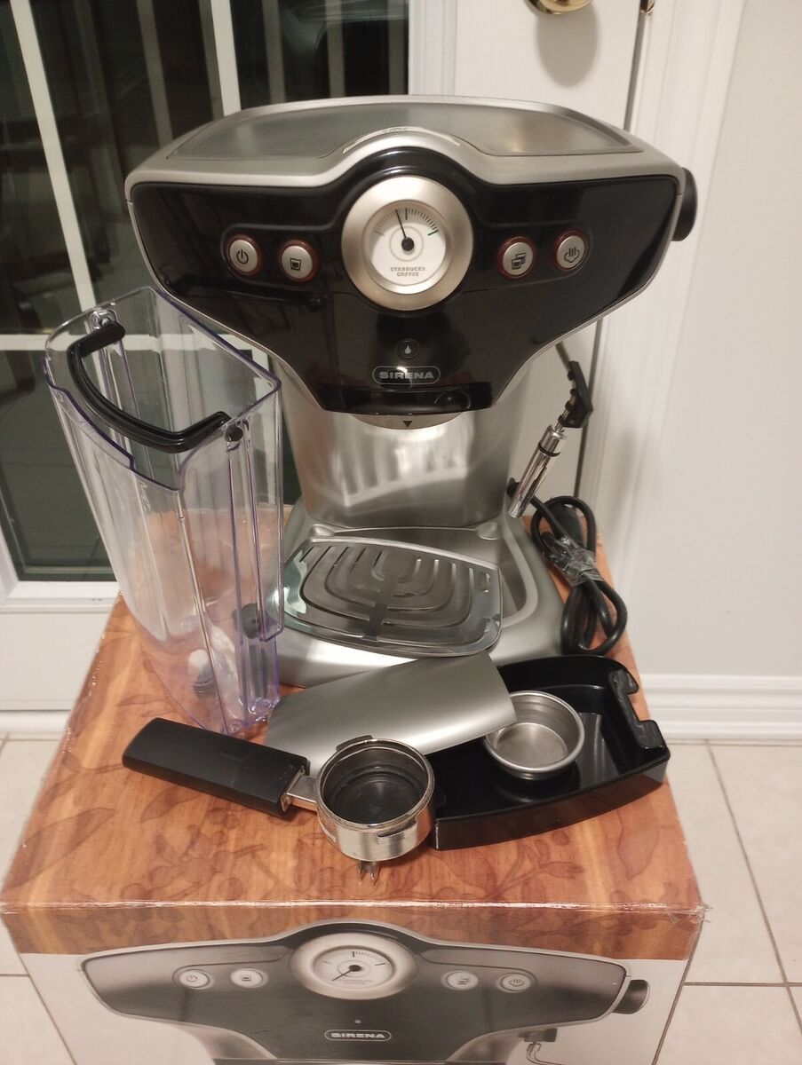 Starbucks Sirena Espresso Machine Original Box .WORKS GREAT Starbucks Sirena Espresso Machine Original Box .WORKS GREAT