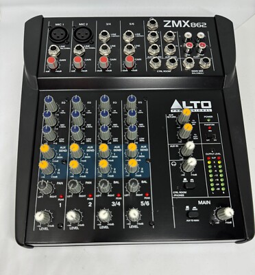 ALTO Zephyr ZMX 862 Kompaktmixer ++ Sehr Guter Zustand ++ kaum benutzt