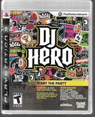 Playstation 3 PS3 ACTIVISION DJ HERO USED GAME