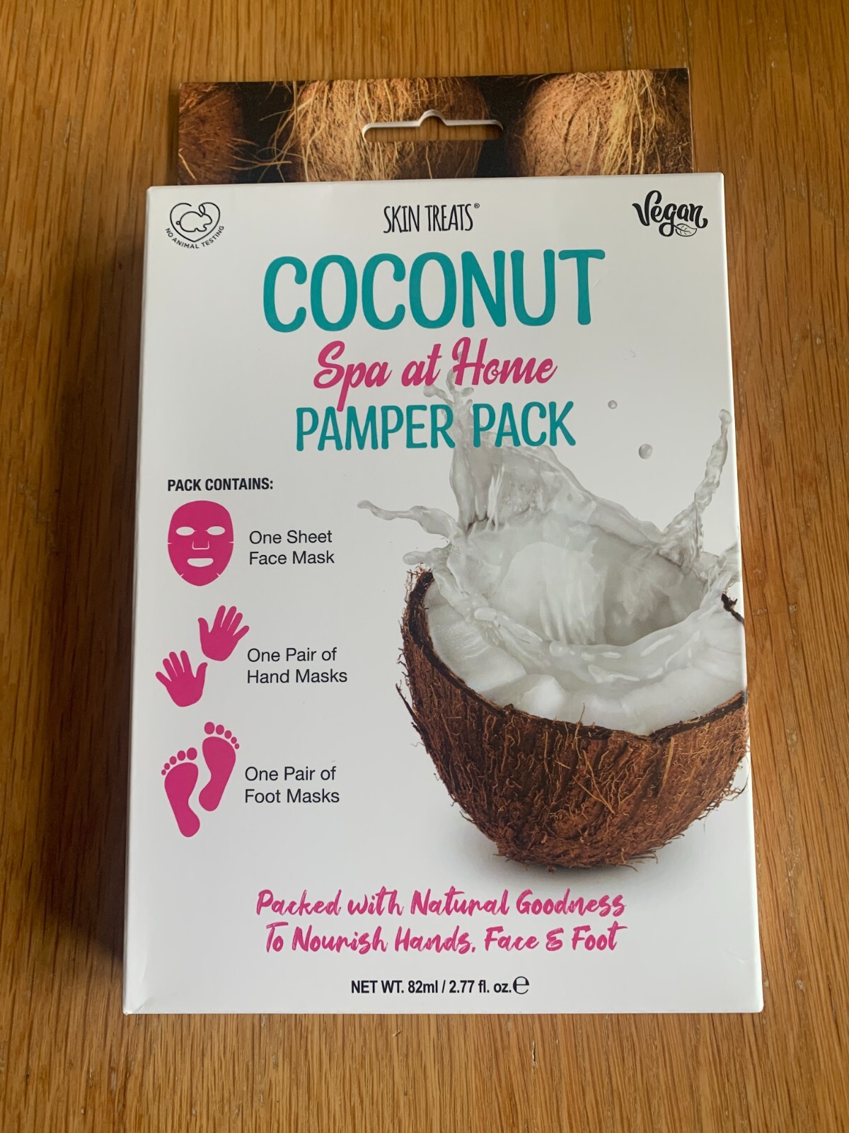 Brand New & Boxed SKIN TREATS  Coconut Spa at Home Pamper Pack VEGAN