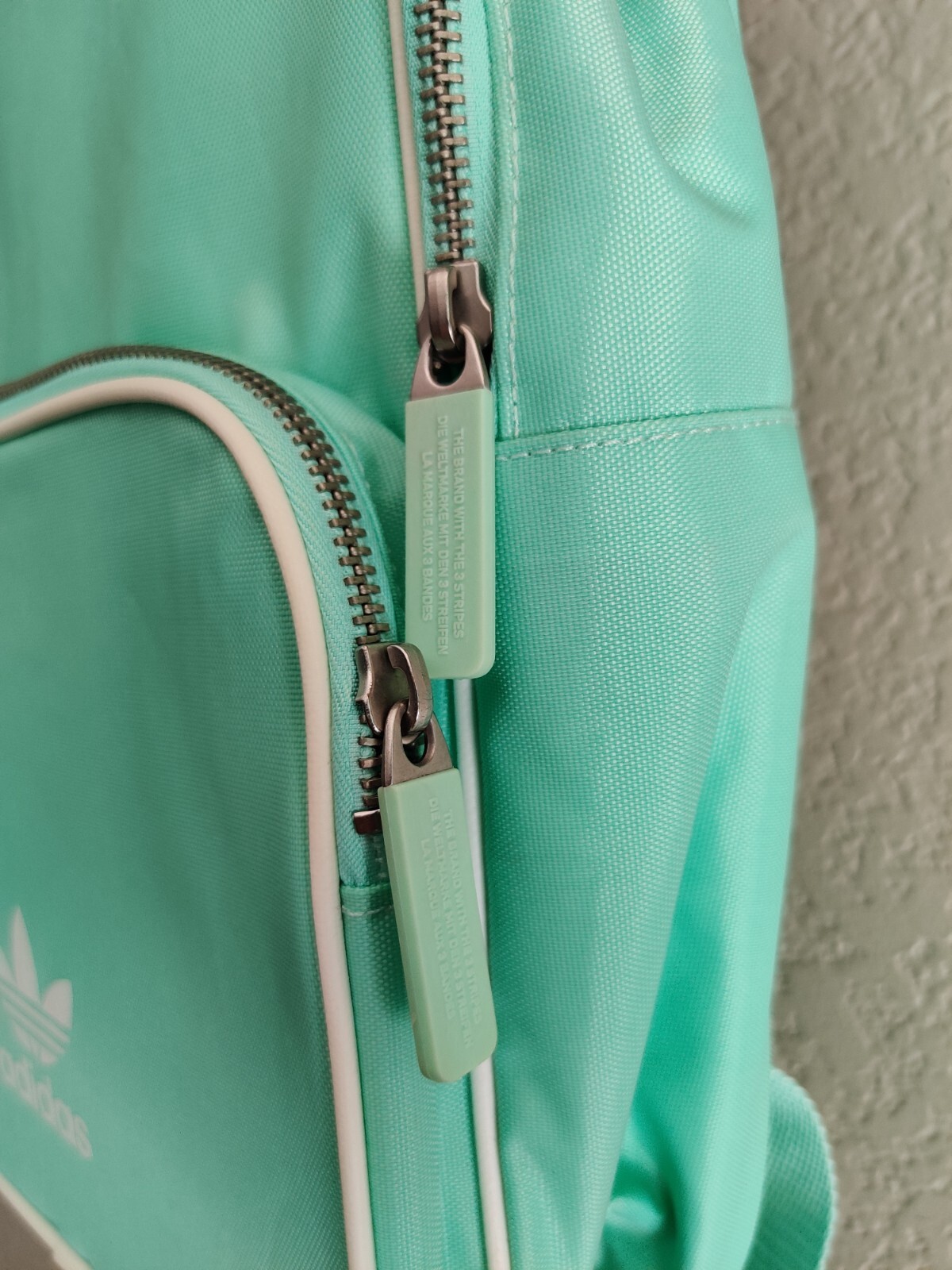 Adidas small Backpack Turquoise Small Logo Casual… - image 7