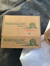 Nostalgic Warehouse NYKBLK_SD_NK Black Porcelain Solid Brass - Bronze 700599