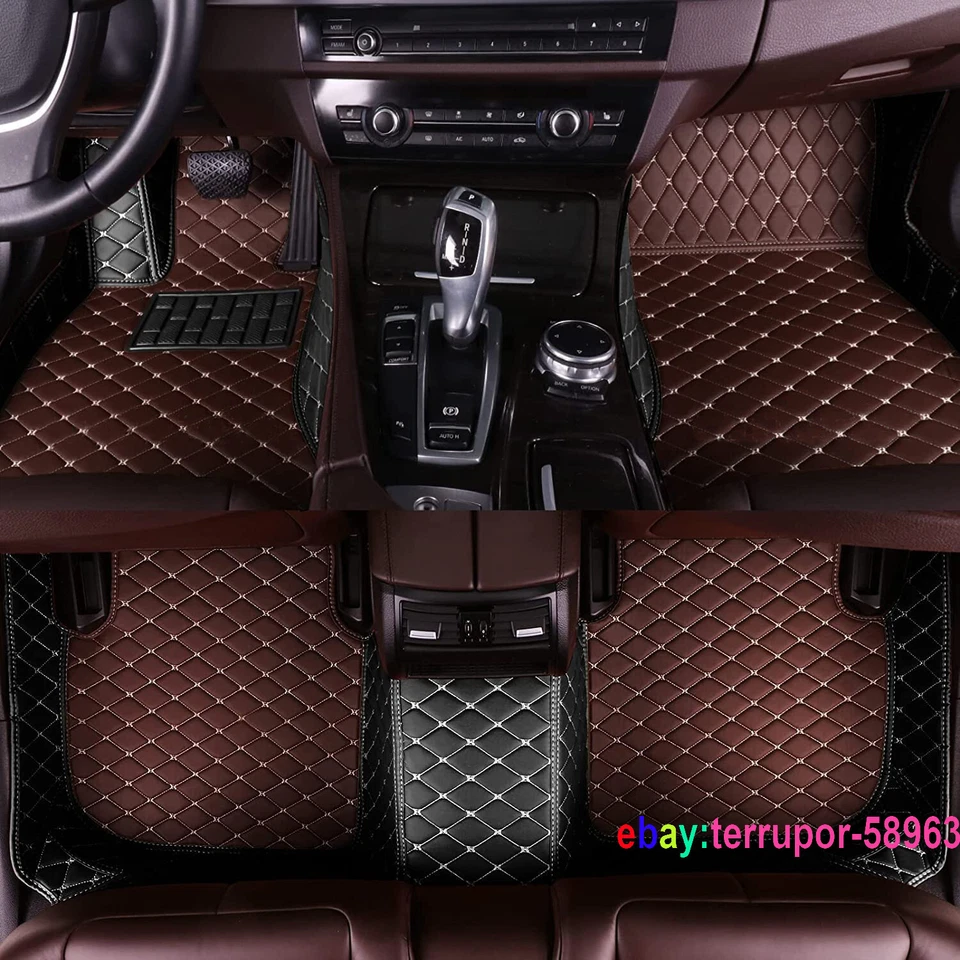 For Hyundai Tucson Waterproof luxurious Front Rear Custom Liners Car Floor Mats Foto 4 de 4
