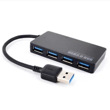 Ultra Slim 4-Port USB 3.0 Hub 5Gbps Mac-book/Mac Pro/mini/iMac/Surface Adapter