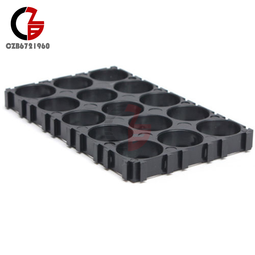 2PCS Batteries Spacer 18650 Cell 3x5 Radiating Shell Plastic Heat Holder Bracket-image