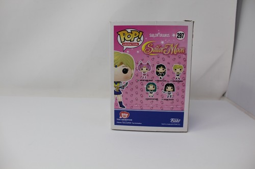Funko POP! Sailor Moon Sailor Uranus 297 Vinyl Figure IN BOX Vaulted 2017 - Picture 2 of 3