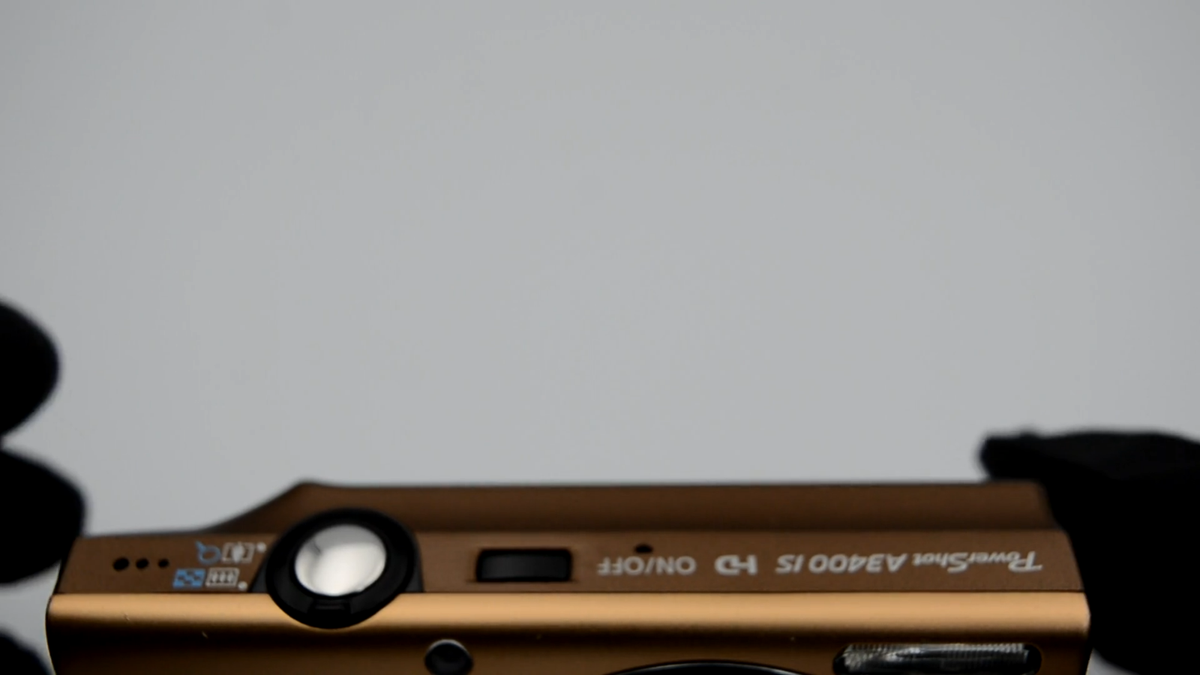 Excellent+5] Canon PowerShot A3400 IS HD Gold 16.0MP Digital