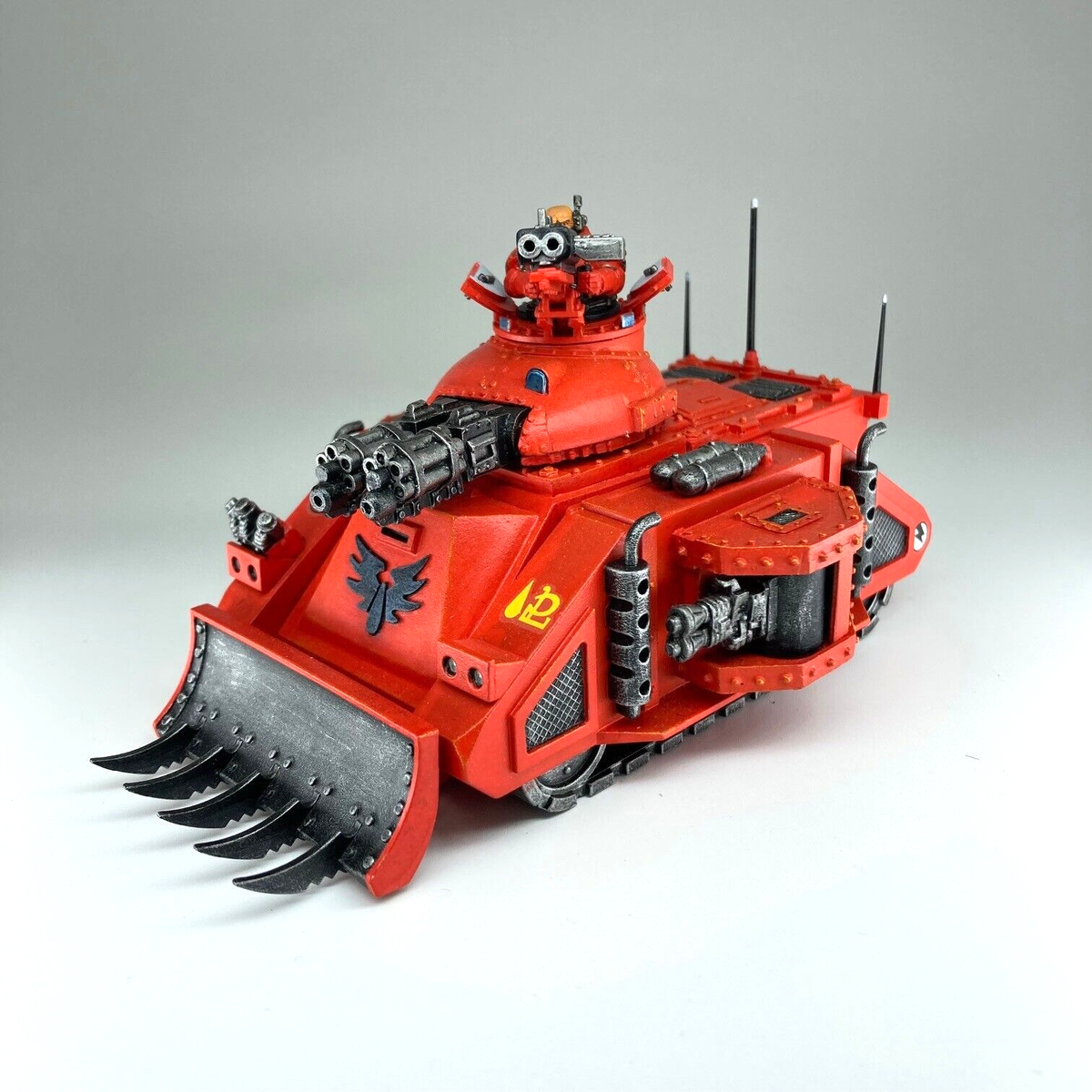 Warhammer 40k - Pièces Métal Baal Predator Rogue Trader Pour Space Marines Blood Angels