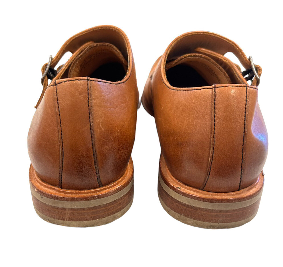Warfield & Grand James British‎ Tan Double Monk Mens Dress Shoes Size 11.5 80919 Men main image 3