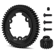 54T 1 Mod Hardened Steel Spur Gear for Traxxas X-Maxx XO-1 Maxx E-Revo #6449
