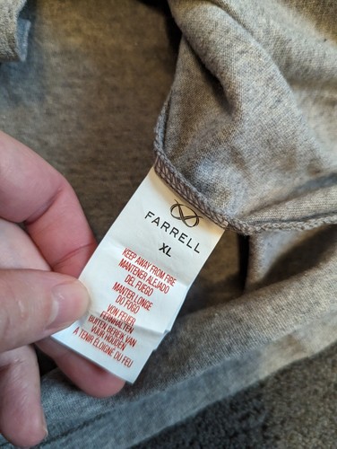🛍️FARRELL Men's Cotton Grey T-shirt Size UK XL,New - Picture 8 of 10