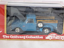 Goldvarg 1/43rd scale 1965 Ford F 100 Stepside pickup caribean turquoise blue