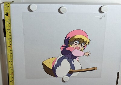 Akazukin Chacha Anime Cel Production Art LOT 11 Cels OPENING RARE 