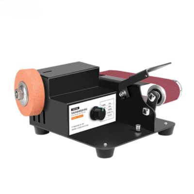 Small Angle Sharpener Belt Sander Benchtop Micro Speed Regulator Electric Sander